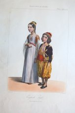 Enfants juifs - Galerie royale de costumes par Benjamin Roubaud