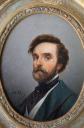 Portrait de Benjamin Roubaud par Auguste Goy (1840)