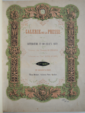 Galerie de la presse - Couverture de la 3ème série (1841)