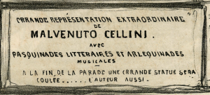 Grand Opéra de Berlioz Benvenuto Cellini (détail) - Benjamin Roubaud