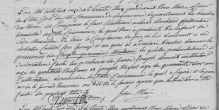 Acte de naissance de Benjamin Roubaud - 30 mai 1811 à Roquevaire