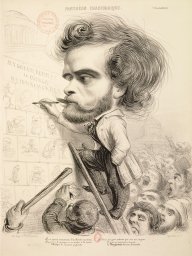 Autoportrait de Benjamin Roubaud - Panthéon charivarique