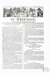 Couverture du Charivari du 20/11/1833